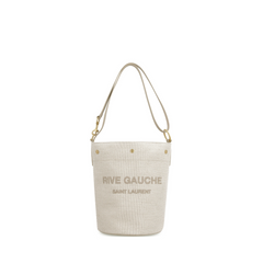 Rive Gauche Bucket Bag, Gold Hardware