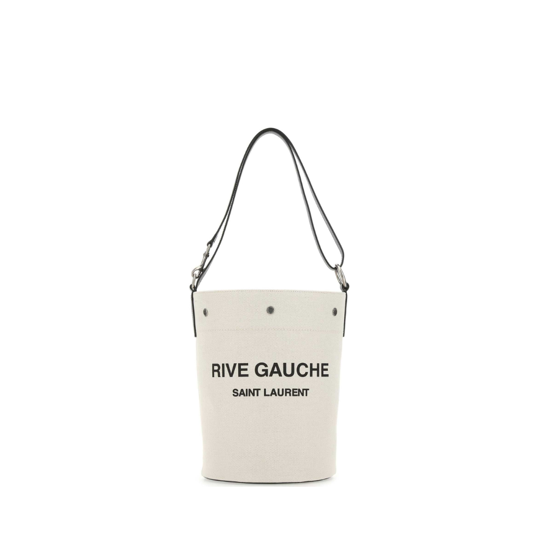 Rive Gauche Bucket Bag, Silver Hardware