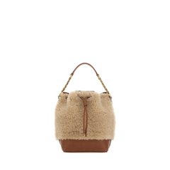 Shearling Bucket Bag GHW