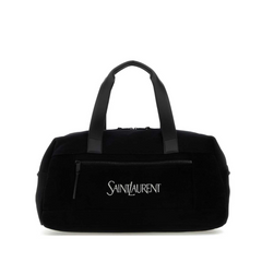 Logo Duffel Bag Black/White