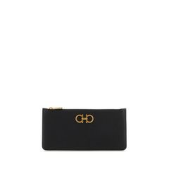 Gancini Cardholder, Gold Hardware