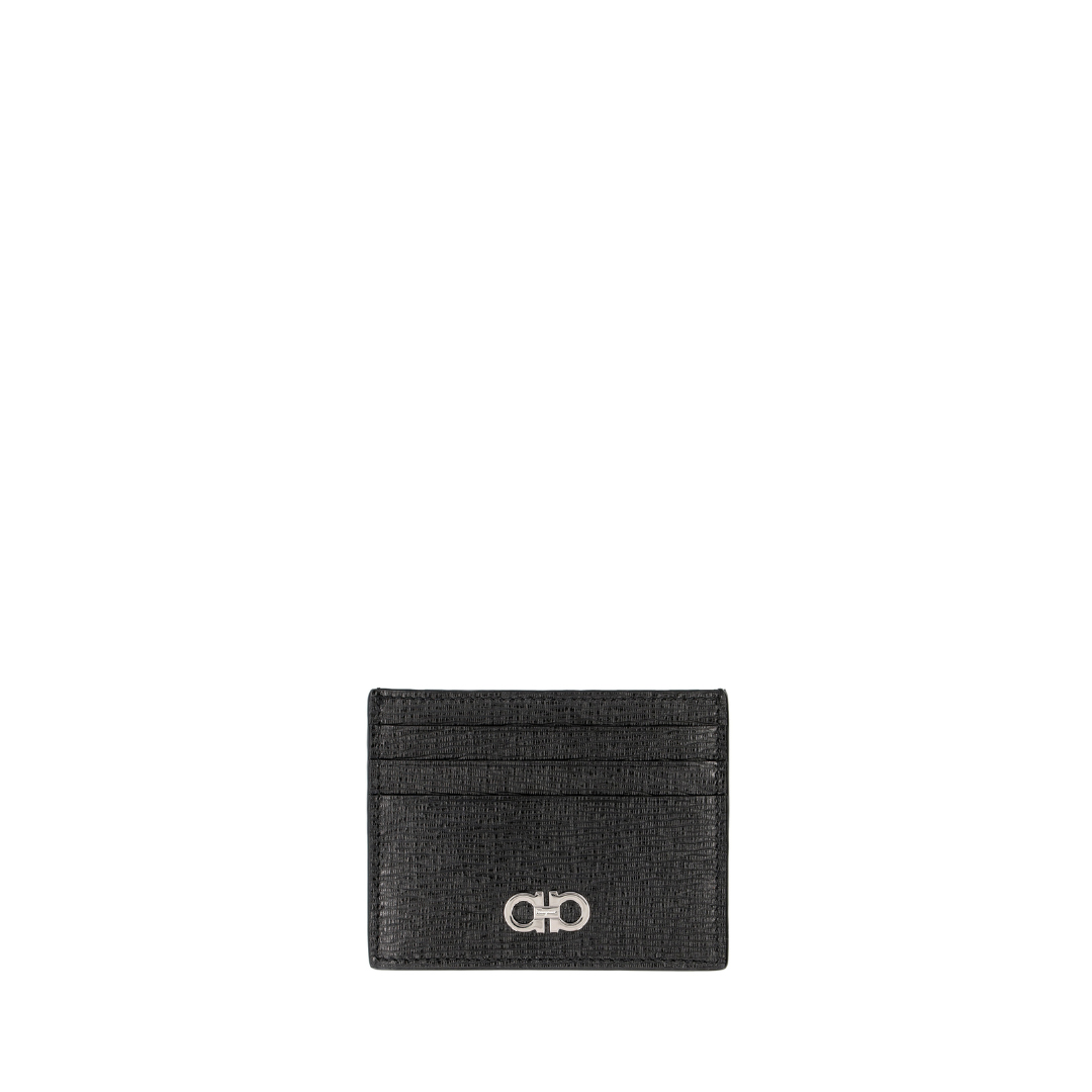 Gancini Logo Plaque Cardholder