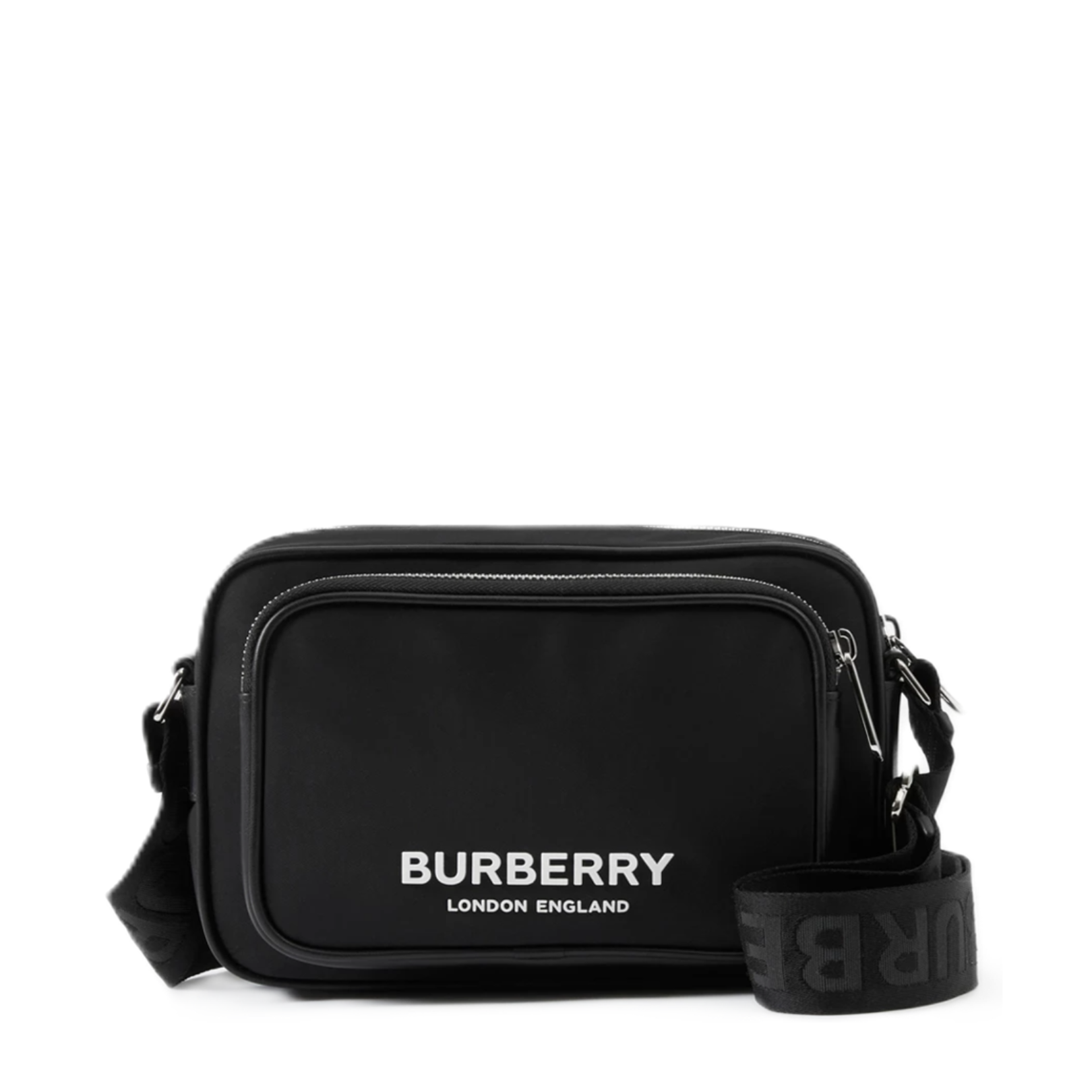 Shoulder Bag Nylon Black