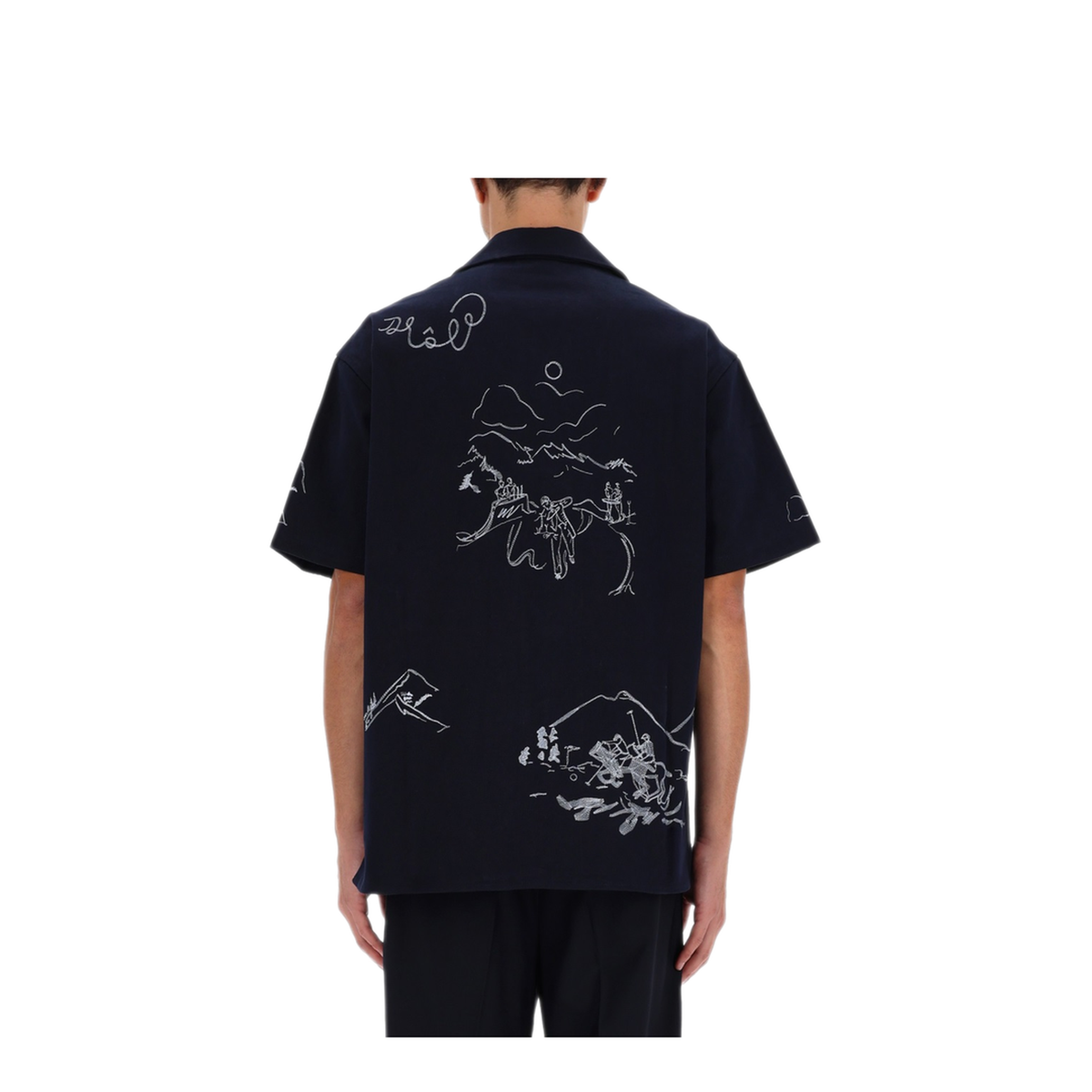MAYFEYR - DRÔLE DE MONSIEUR - Shirt With Embroidery - SH228CO215NAVY