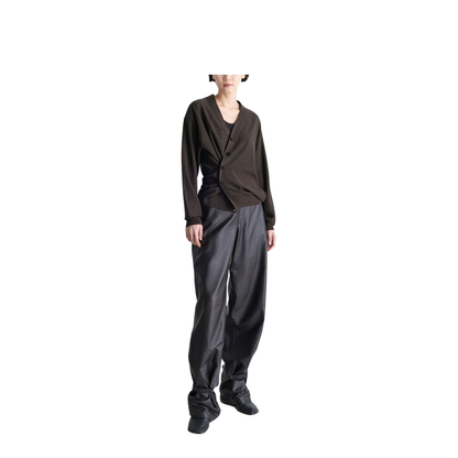 Dark Cacao V Neck Sweater