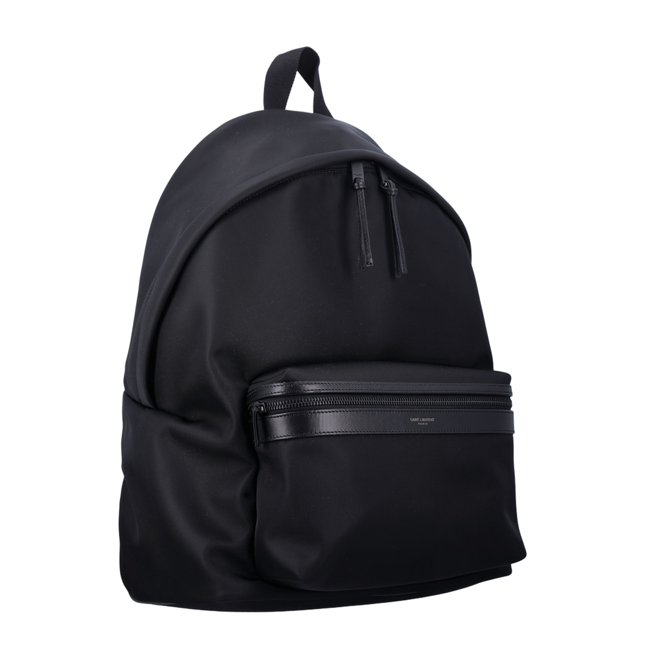 City Leather Backpack - Black