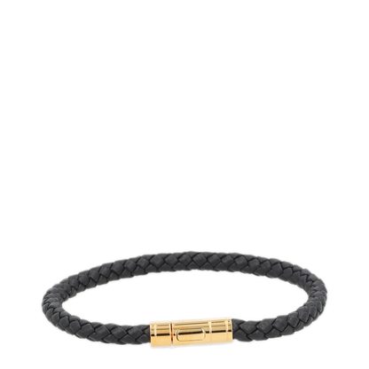 MAYFEYR - Tom Ford - Braided Leather Bracelet - JM026ALE009GNAA