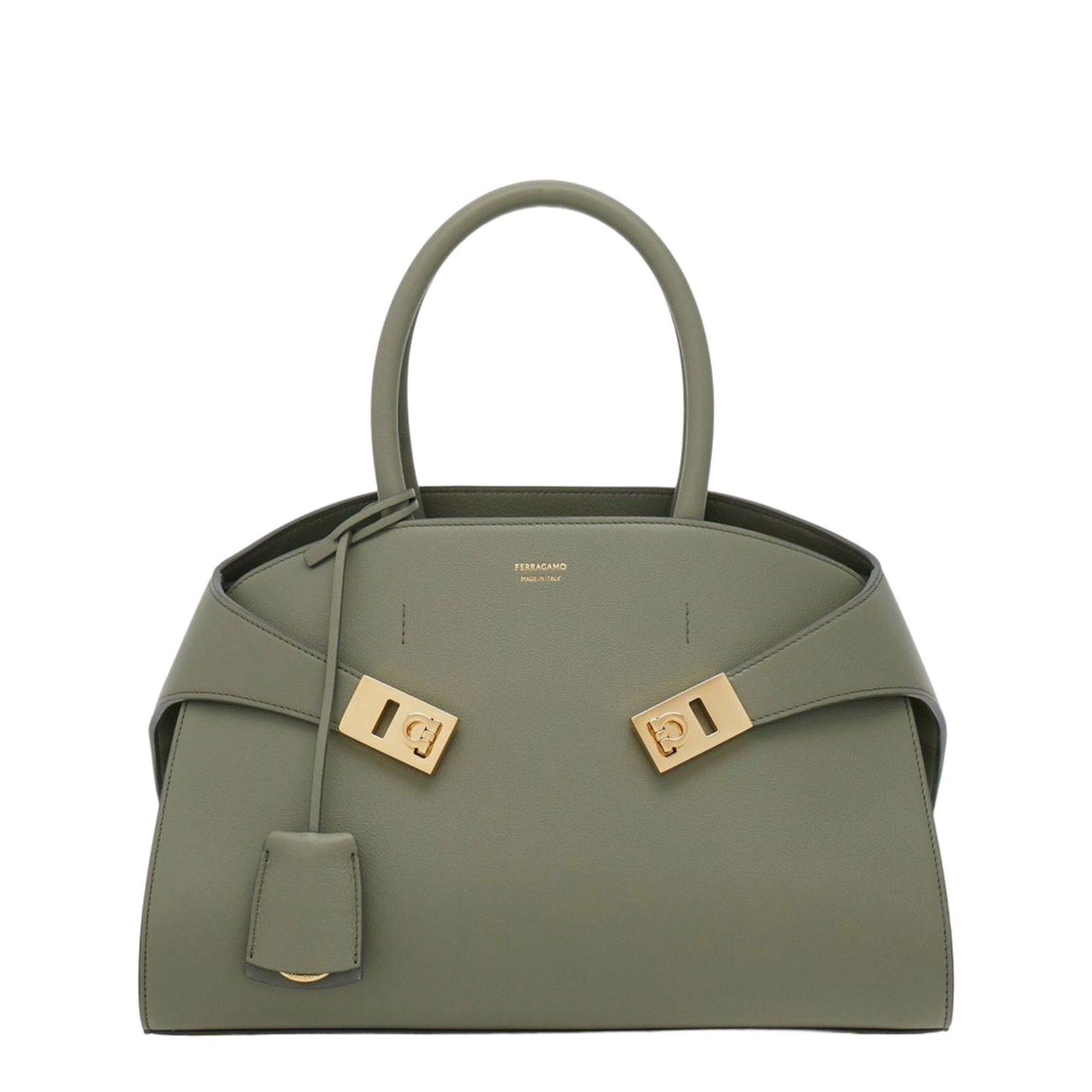 Hug Small Leather Tote Bag