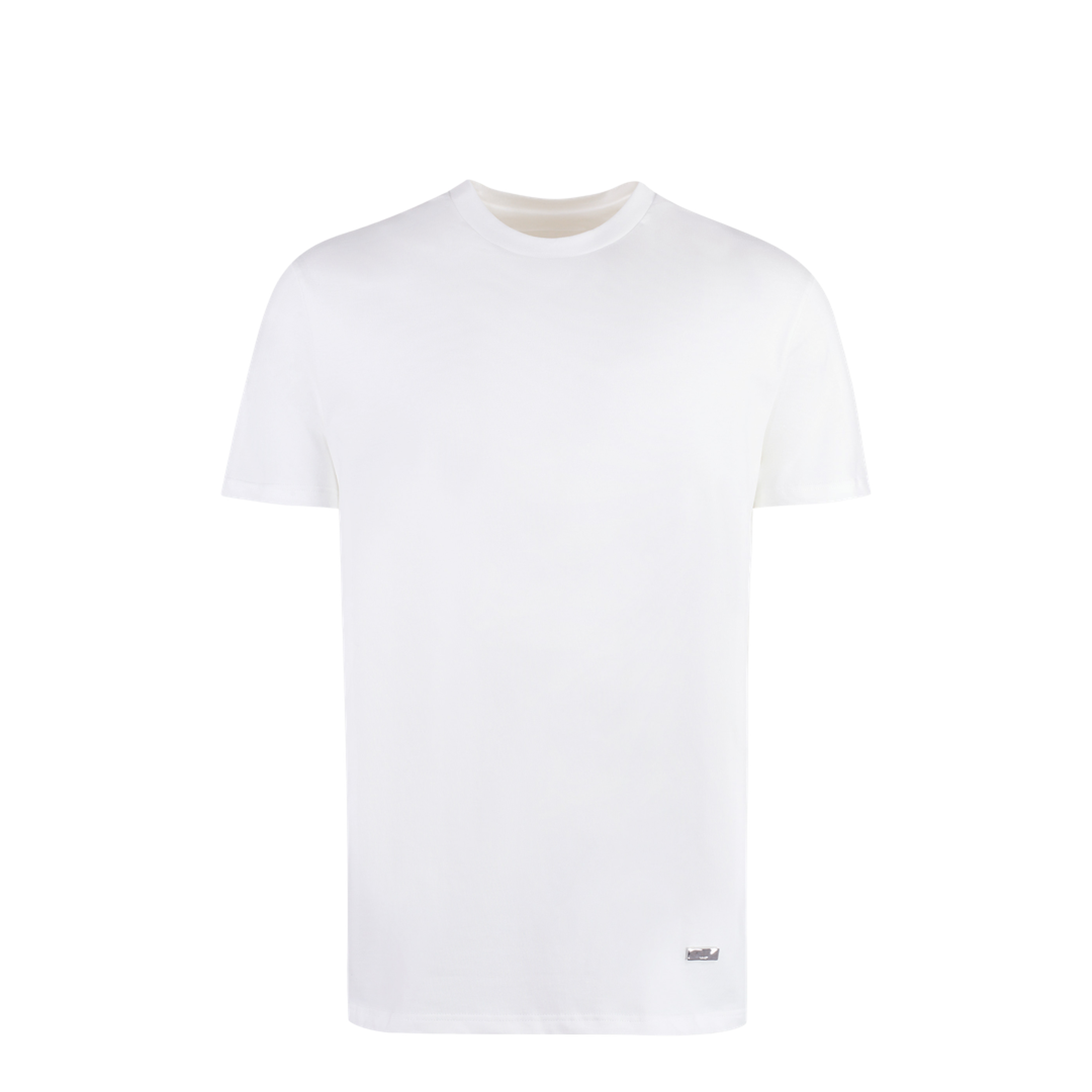 Cotton Crew Neck T-Shirt White