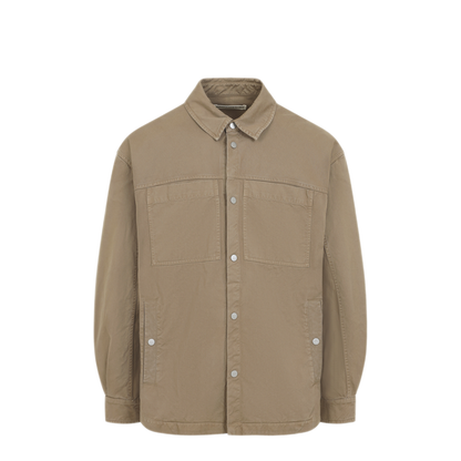 MAYFEYR - MORDECAI - Army Kaki Brown Overshirt - 26E96MRU12787