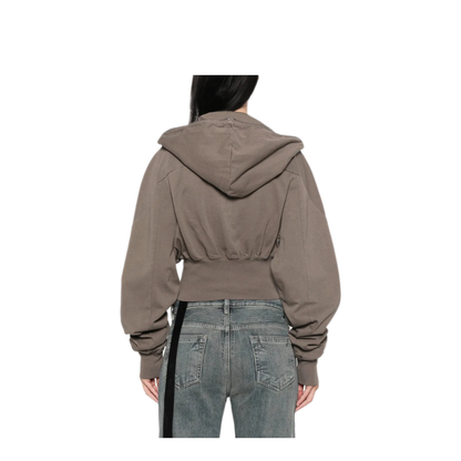 MAYFEYR - Rick Owens - Heavy Jersey Sweatshirt Cropped - DS02F6233RIG34
