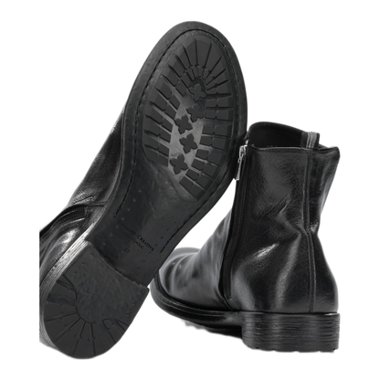 MAYFEYR - Officine Creative - Hive 036 Ankle Boots With Zipper - HIVE036IGNISTNERO