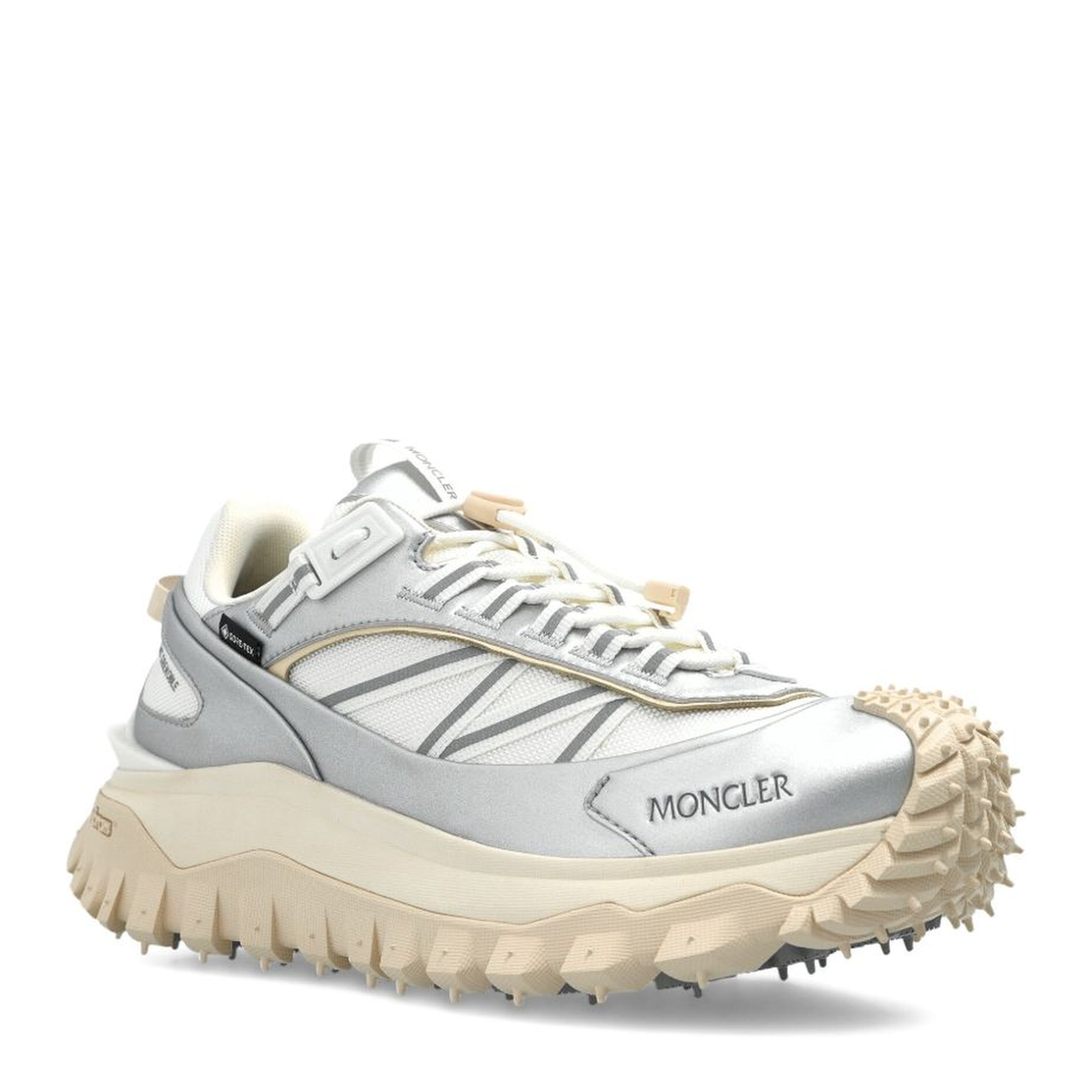Silver Trailgrip GTX Leather Trainers