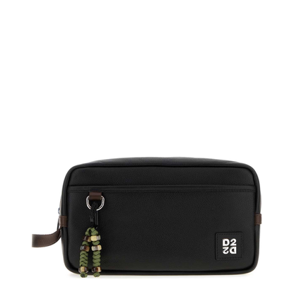 MAYFEYR - Dsquared2 - Black Leather Beauty Case - BYM007425109053M038