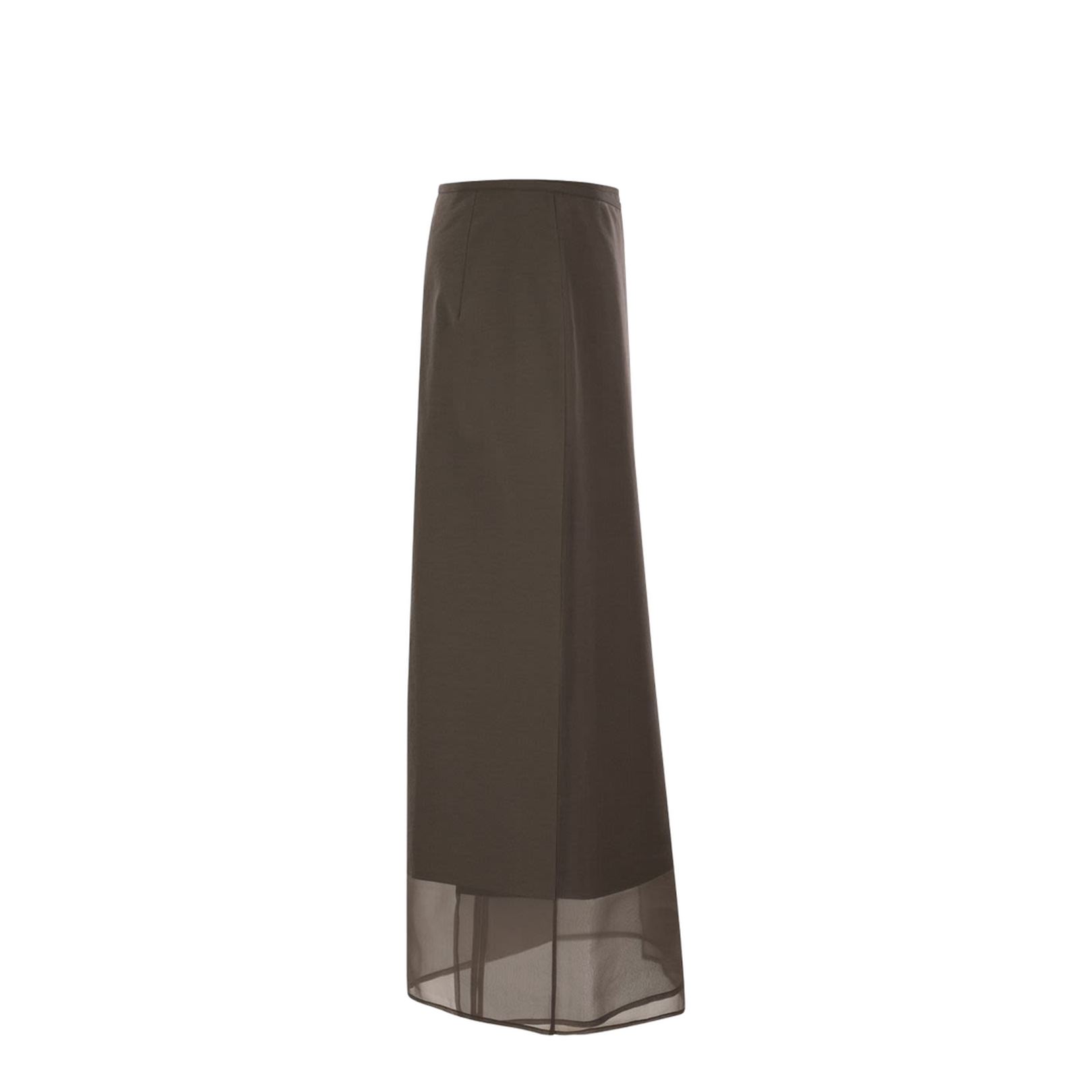 Fluid Skirt in Cotton Blend