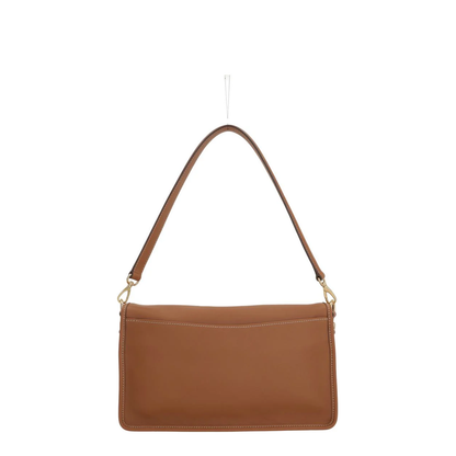 Penny Large Shoulder Bag in Smooth Leather
