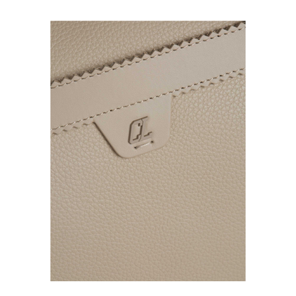 Travel Bag Clutch Pebbled Leather