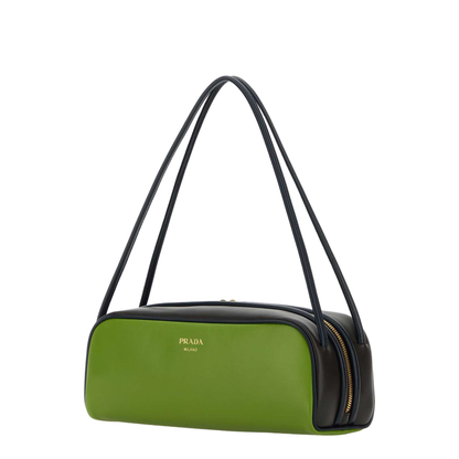 Green Leather Shoulder Bag