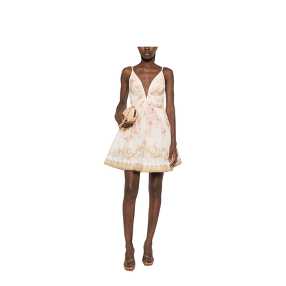 V Neck Top with Bead Detail and Adjustable Straps