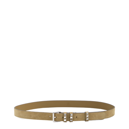 Rockstud Suede Belt
