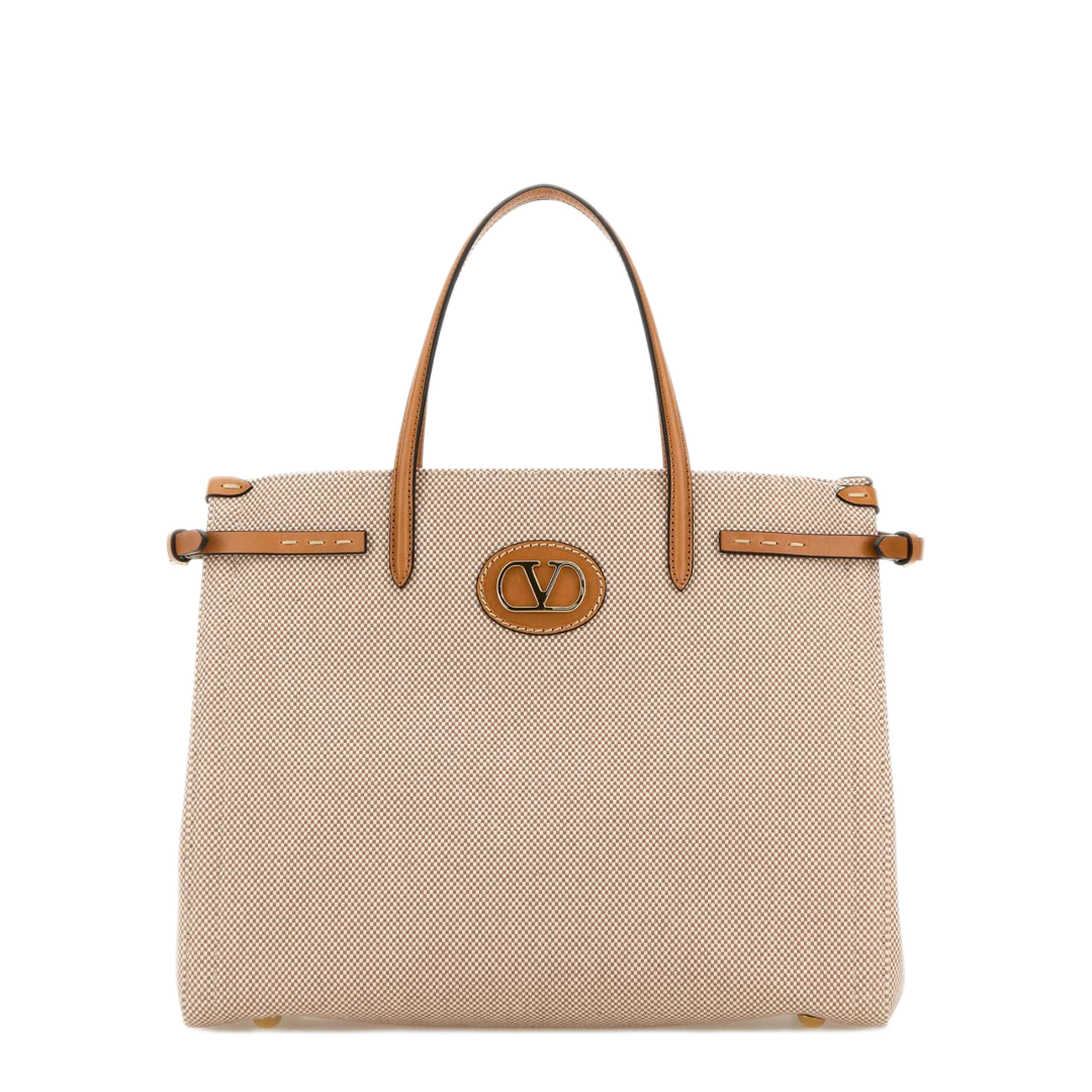 MAYFEYR - Valentino - Two-Tone Canvas Antibes Shopping Bag - 8W2B0R19EZTR2H
