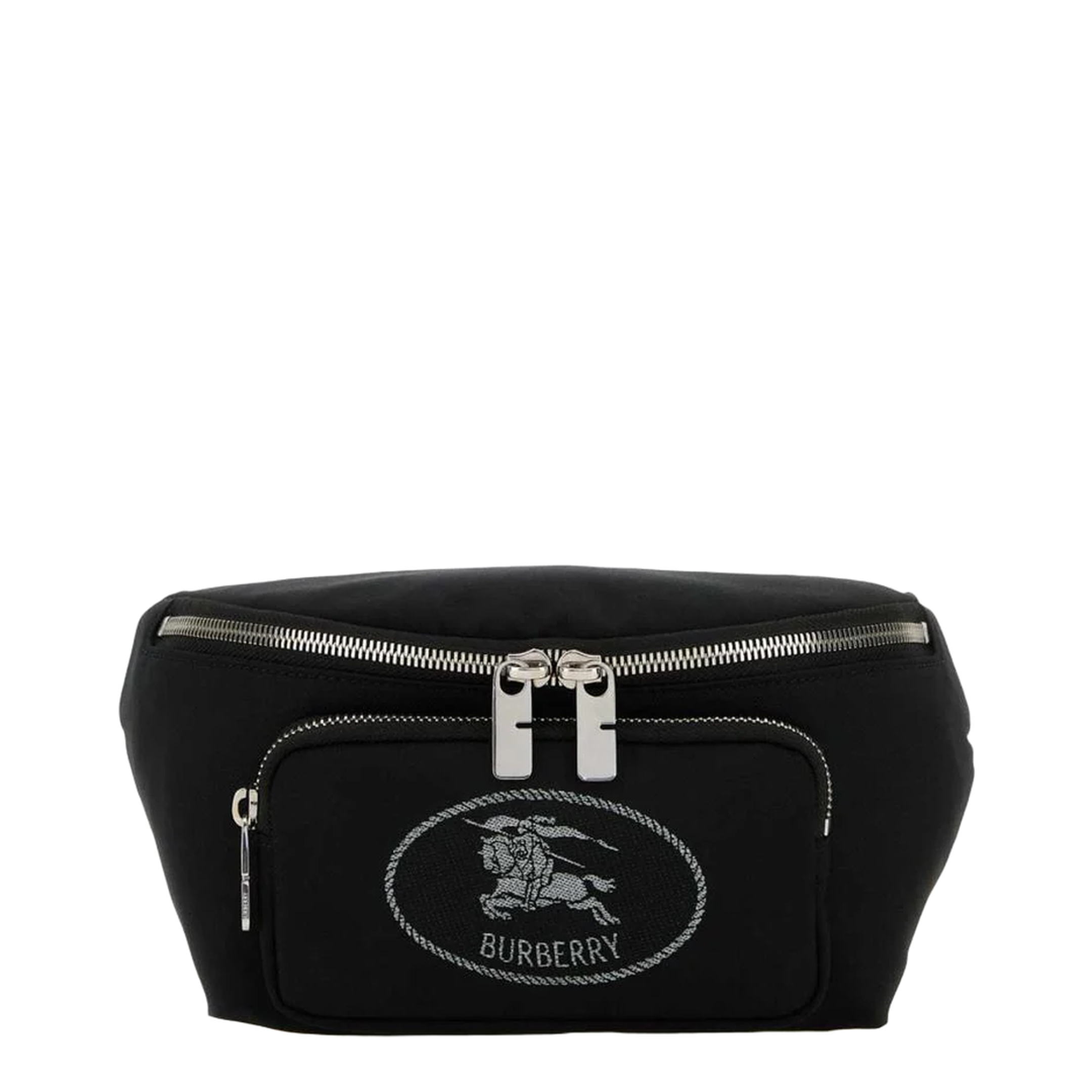 Black Canvas Belt Bag