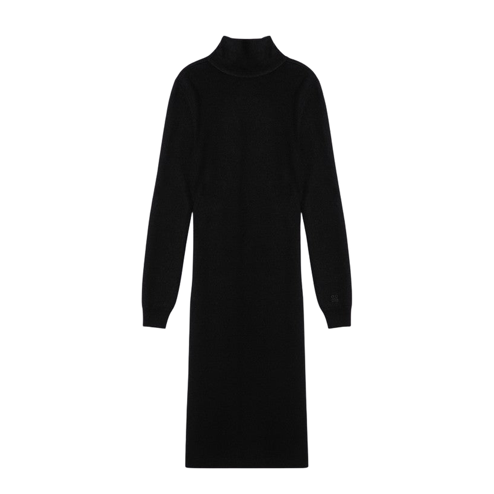Wool-Blend Turtleneck Dress