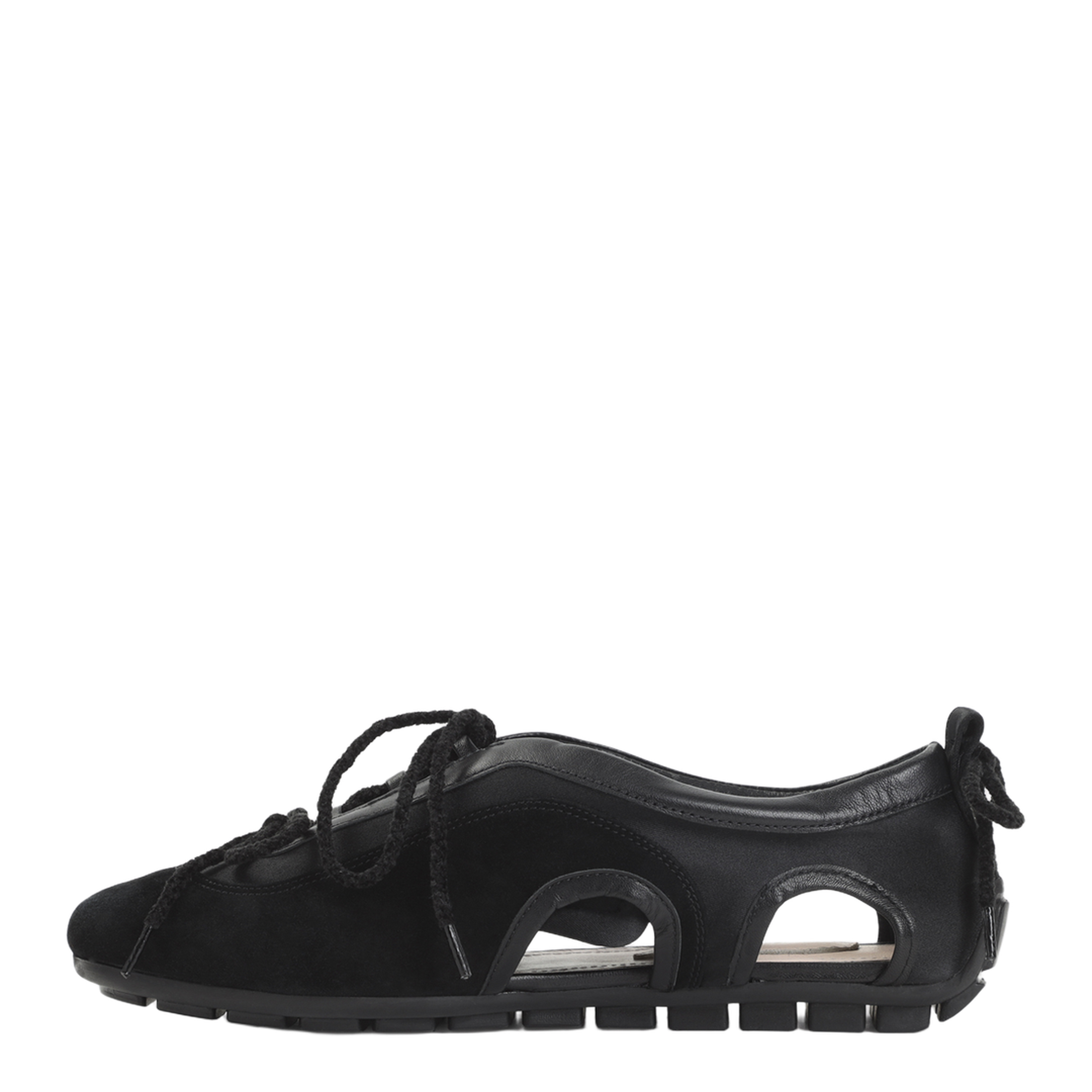 MAYFEYR - Simone Rocha - Cutout Ballerina Grip Trained Sneakers - BPT100755