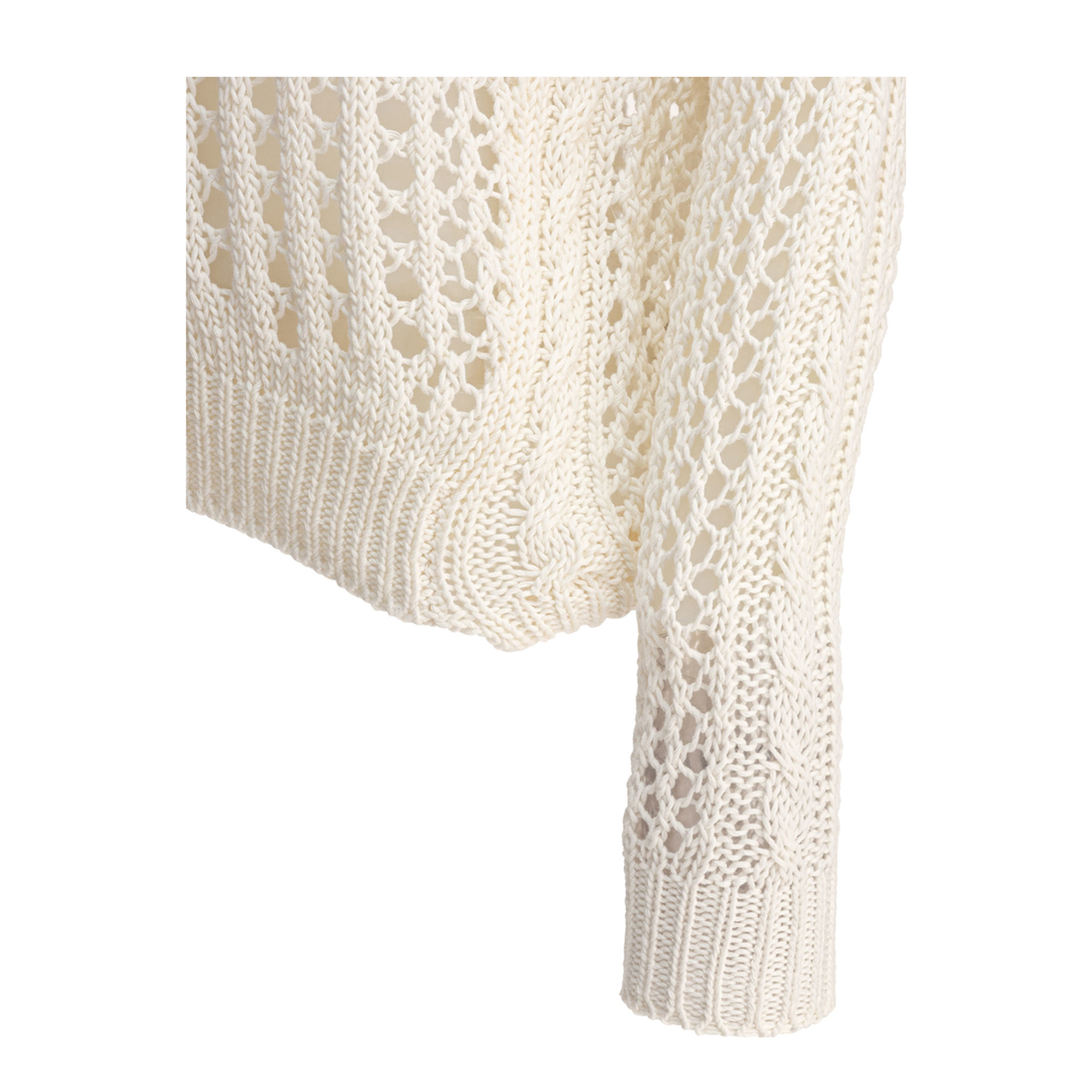MAYFEYR - Rakkì - Summer Breathless Crewneck Sweater - SUMMERBREATHLESSBIANCOLATTE