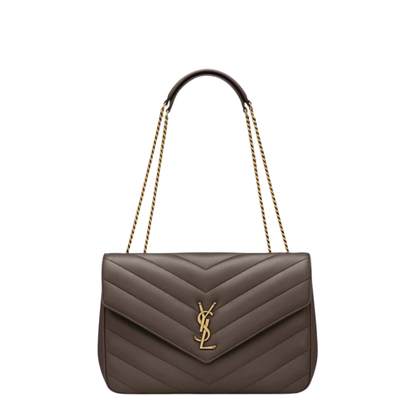 LOULOU large in MATELASSÉ lambskin