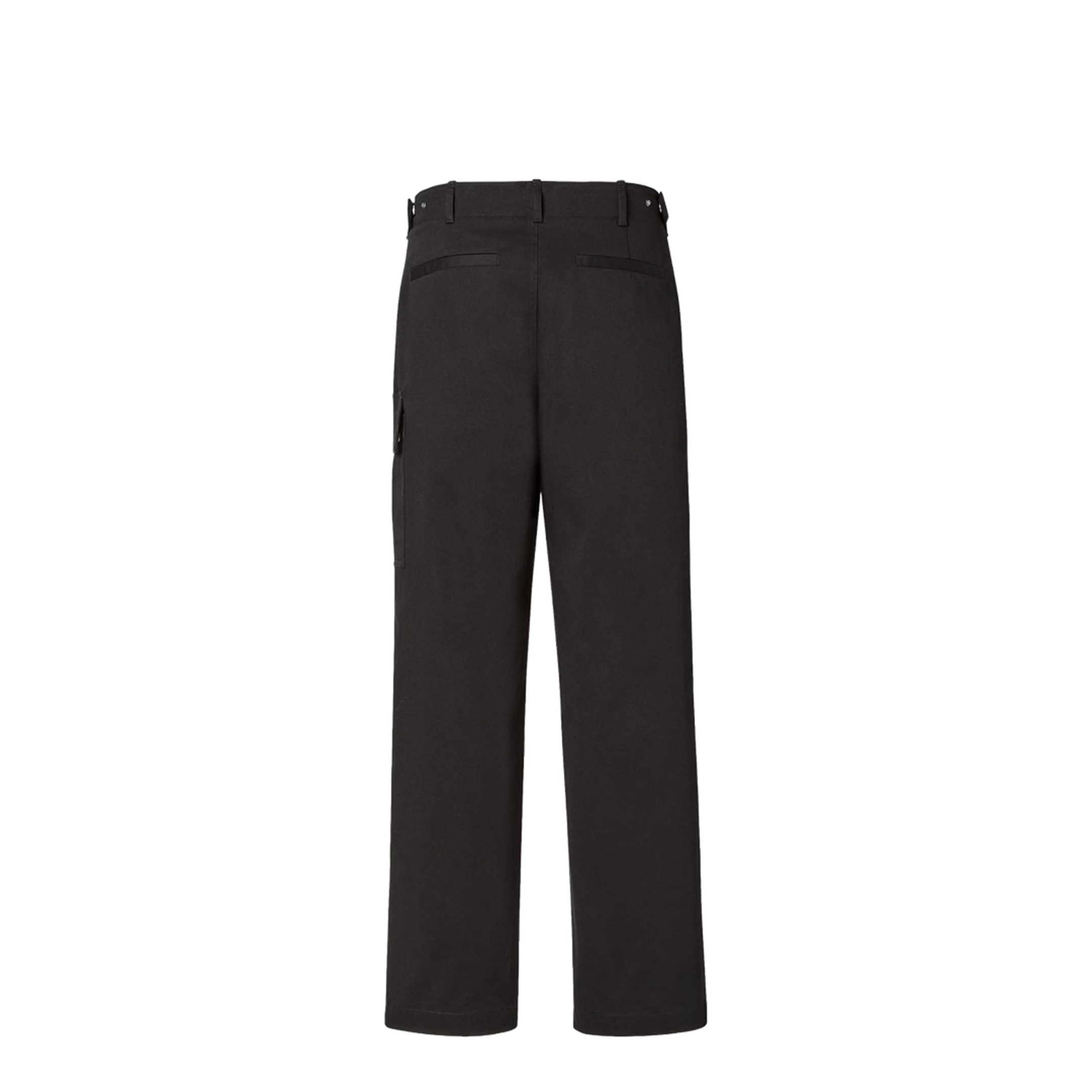 Black Gabardine Trousers