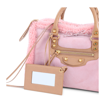 MAYFEYR - Balenciaga - City Bag S Light Bubble Gum - 8657622ACSC5591