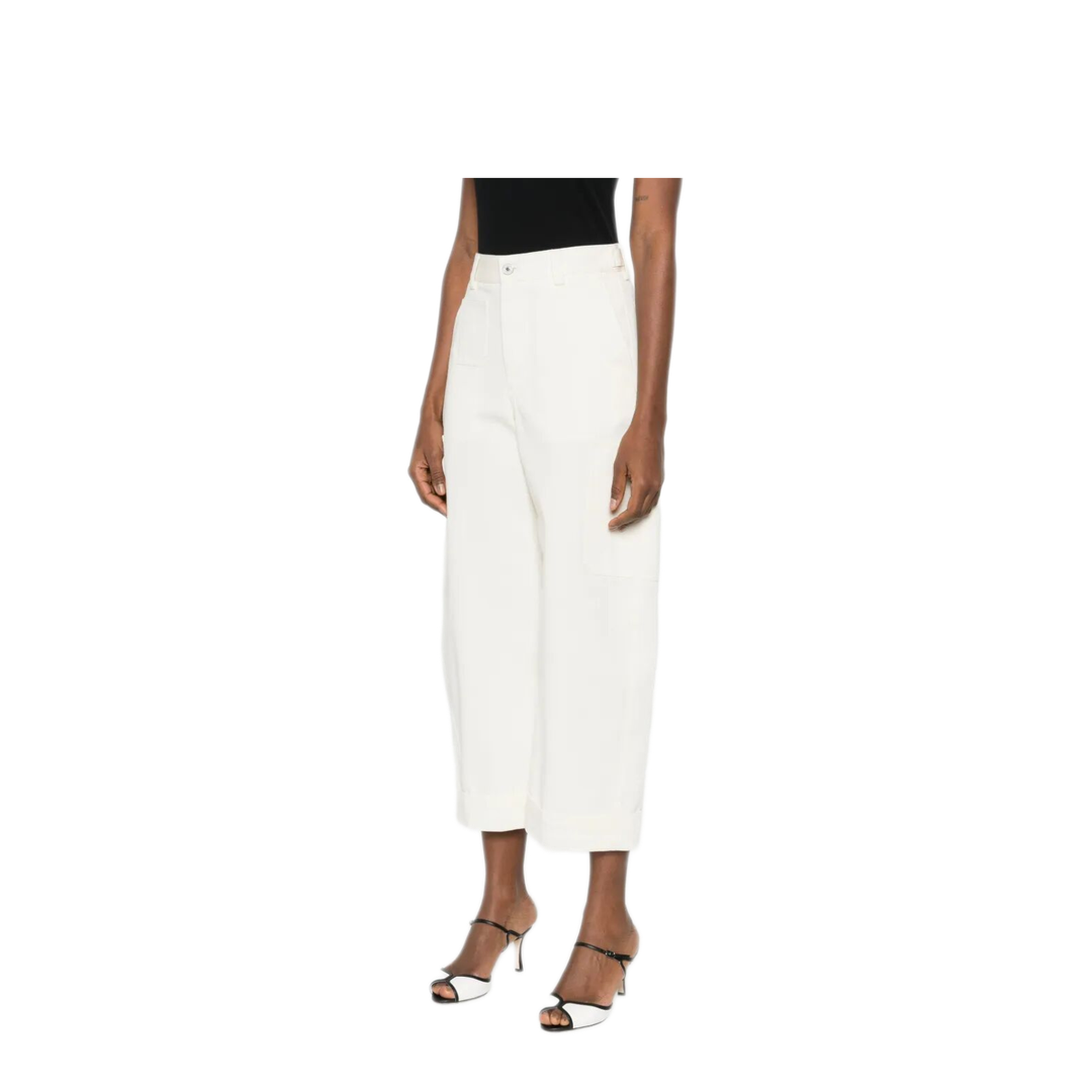MAYFEYR - Givenchy - Cotton And Wool Cocoon Cropped Cargo Pants - BW519H164D105