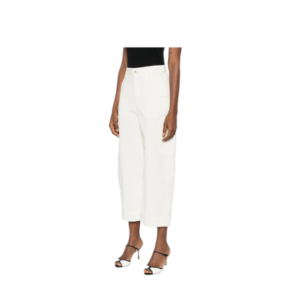 MAYFEYR - Givenchy - Cotton And Wool Cocoon Cropped Cargo Pants - BW519H164D105