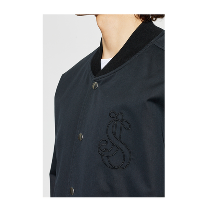 Logo Bomber Jacket - Black