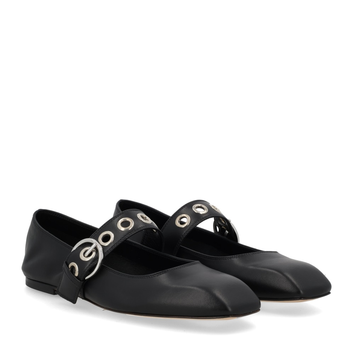 MAYFEYR - Aeyde - Uma Mary Jane Shoe With Eyelets - A11FLRKLS08FL159SS25800007BLACK