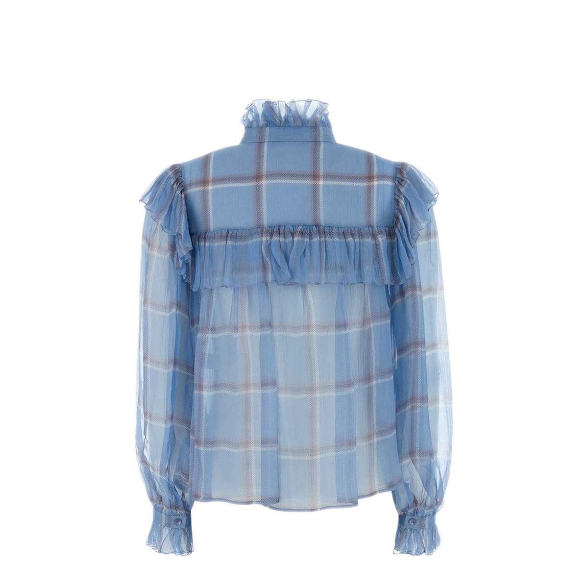 MAYFEYR - Chloè - Embroidered Muslin Blouse - CH26WHT483459A0