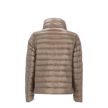 Reversible Puffer Jacket With High Collar