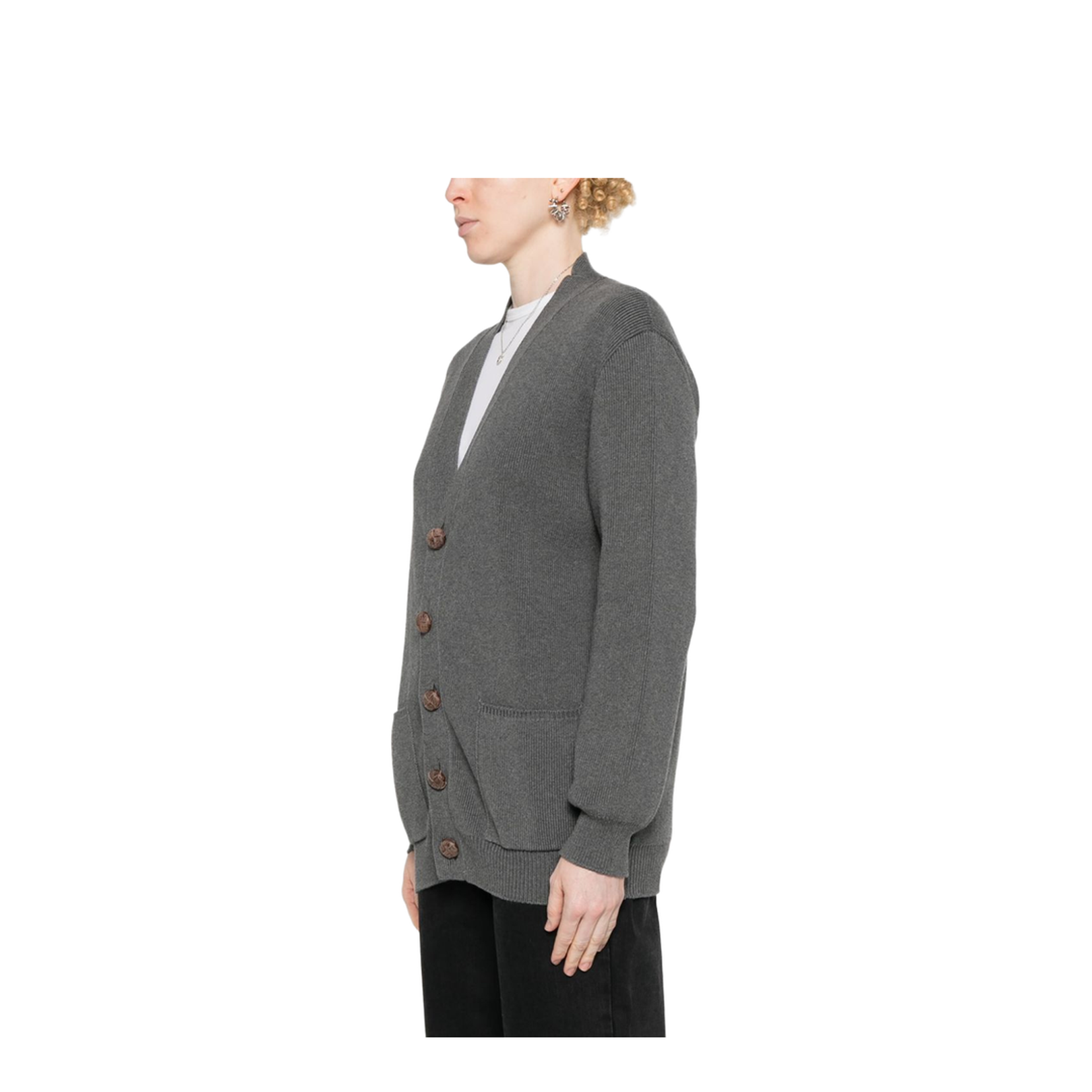 Back Maxi Logo Cardigan
