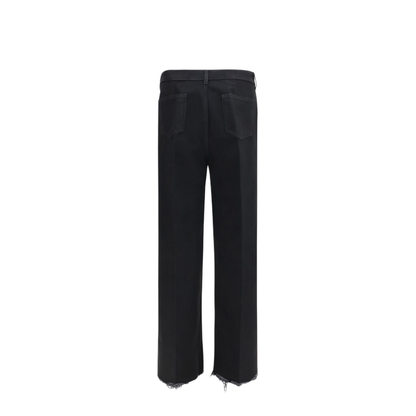 MAYFEYR - Rick Owens - Frayed Hem Cotton Jeans - RR02F4333