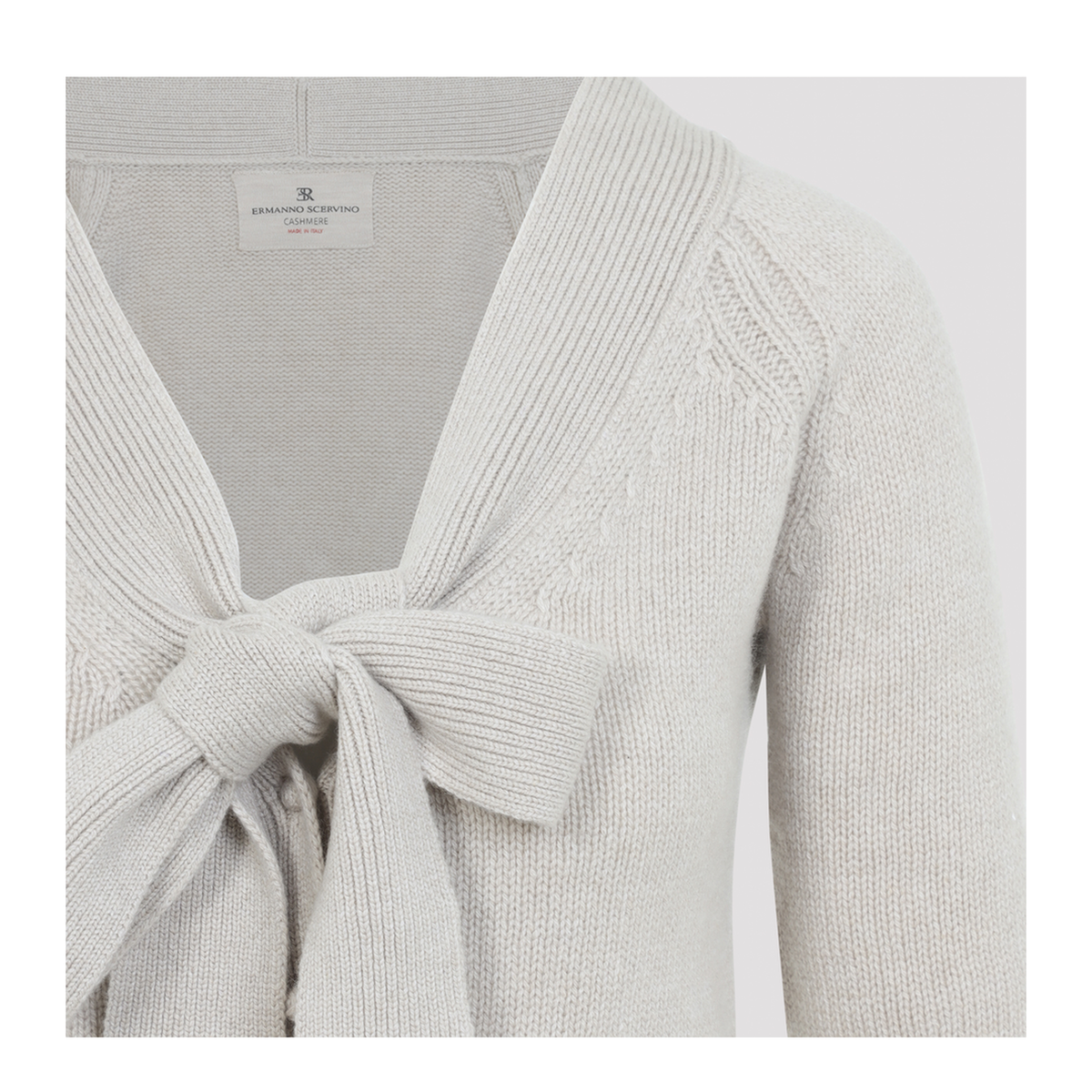 MAYFEYR - Ermanno Scervino - Almond Cashmere Cardigan - D495N728IWN41116
