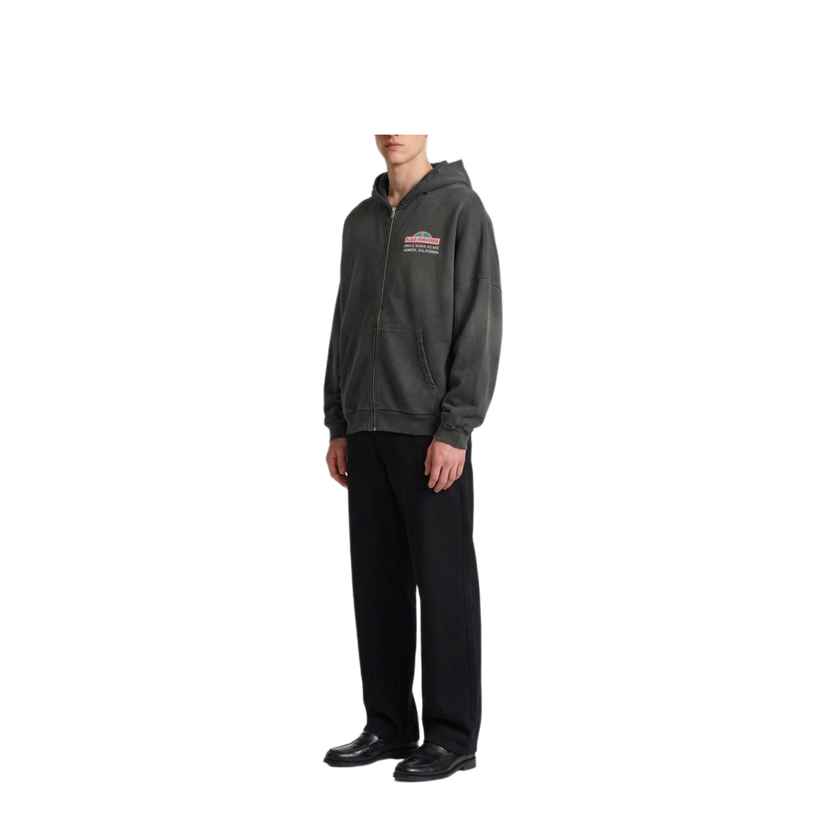 MAYFEYR - Willy Chavarria - Plaza Chavarria Hooligan Zip Hoodie - MUJSW017063N011