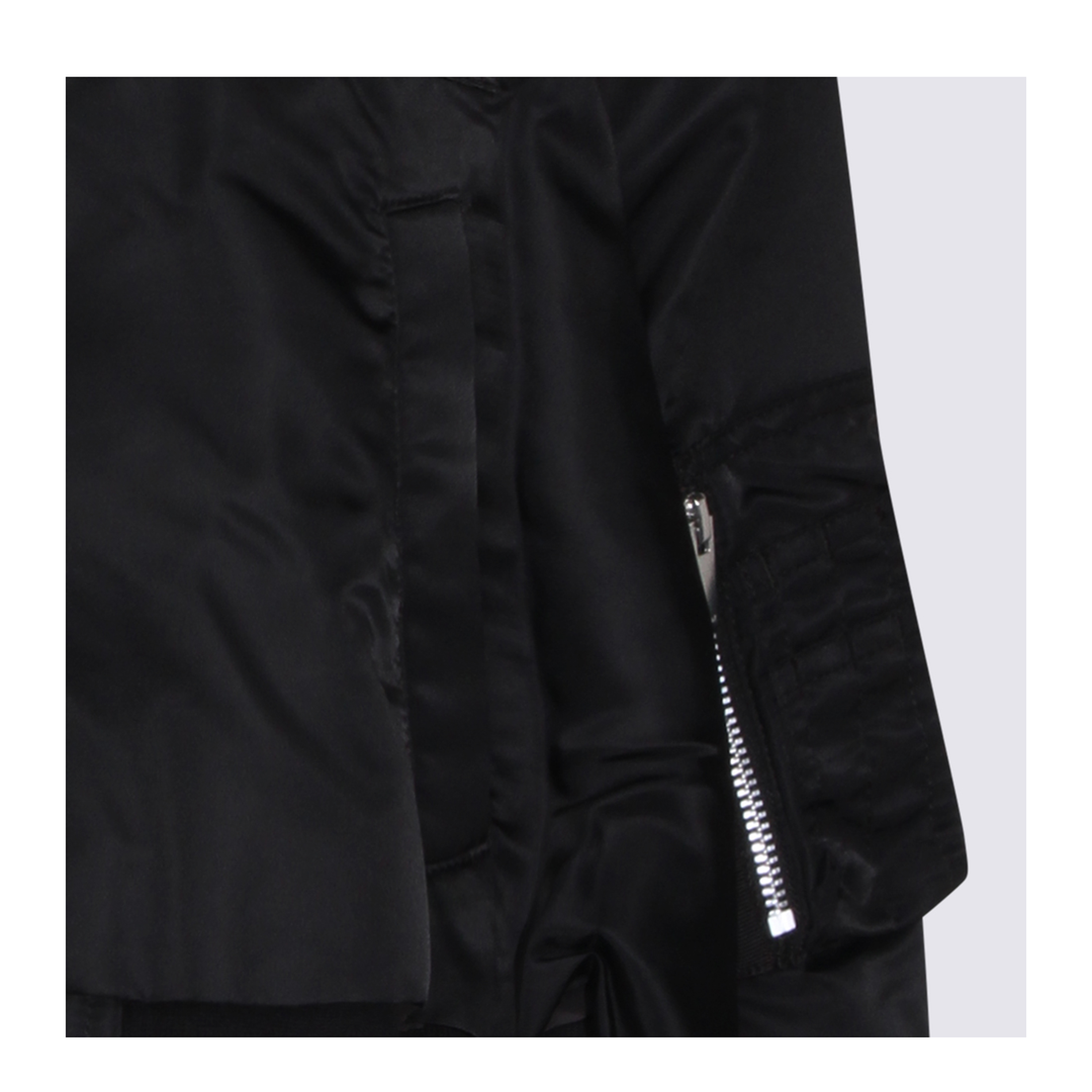 Cropped Bomber Jacket