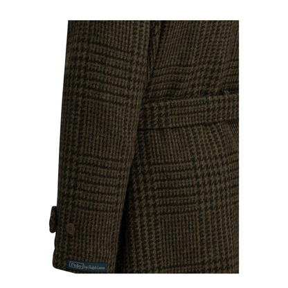MAYFEYR - Polo Ralph Lauren - Balmacaan Long Coat - 715B26183001LODENMULTIBURGUNDY