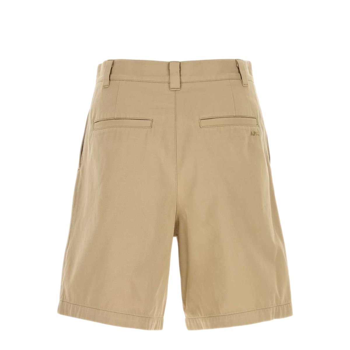 MAYFEYR - A.P.C. - Beige Cotton Bermuda Shorts - COHNZH10020BAA