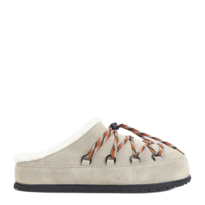 MAYFEYR - Prada - Shearling-Lined Mules - 1R553OFZF10JFTF0F24
