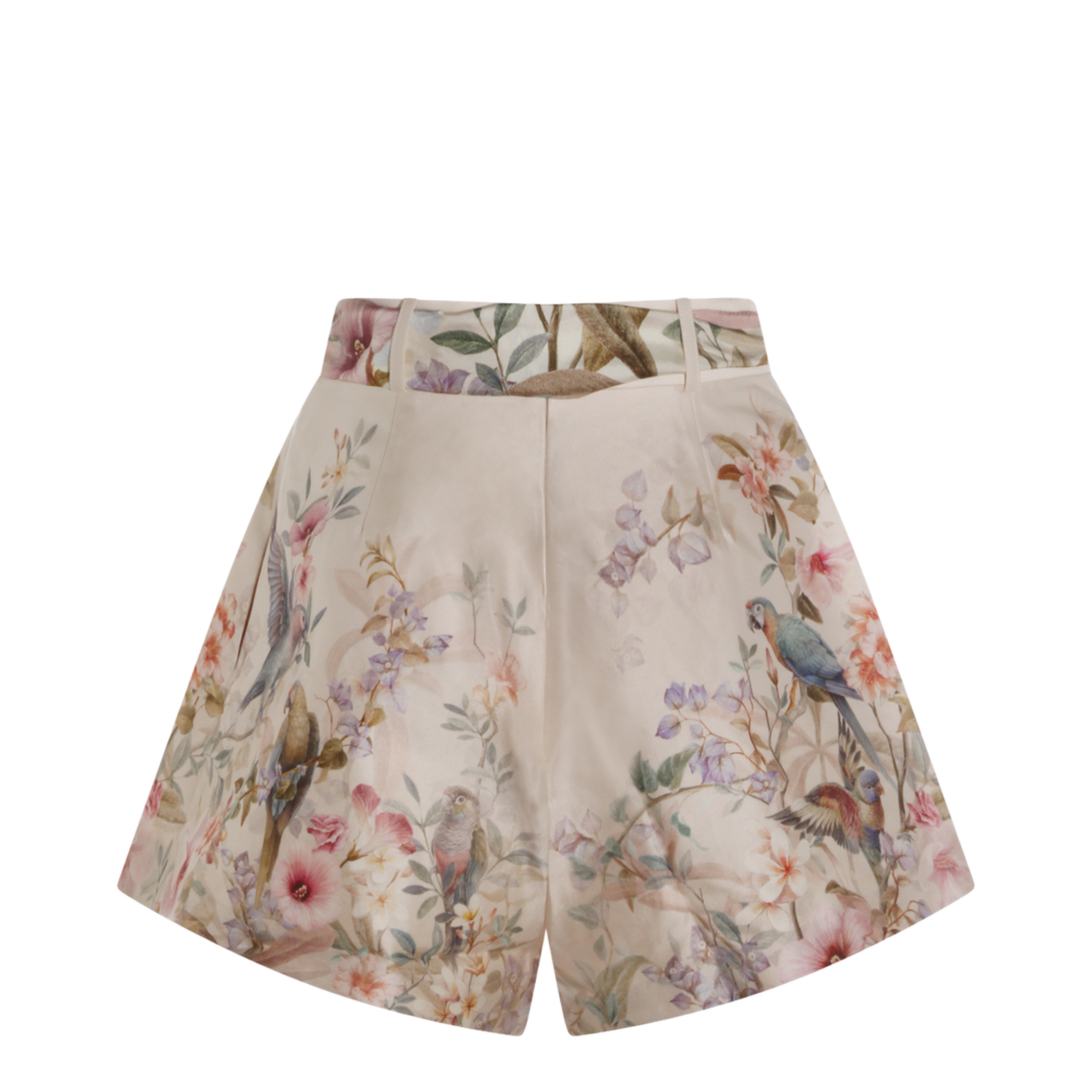 Rebellion Shorts With Pleats