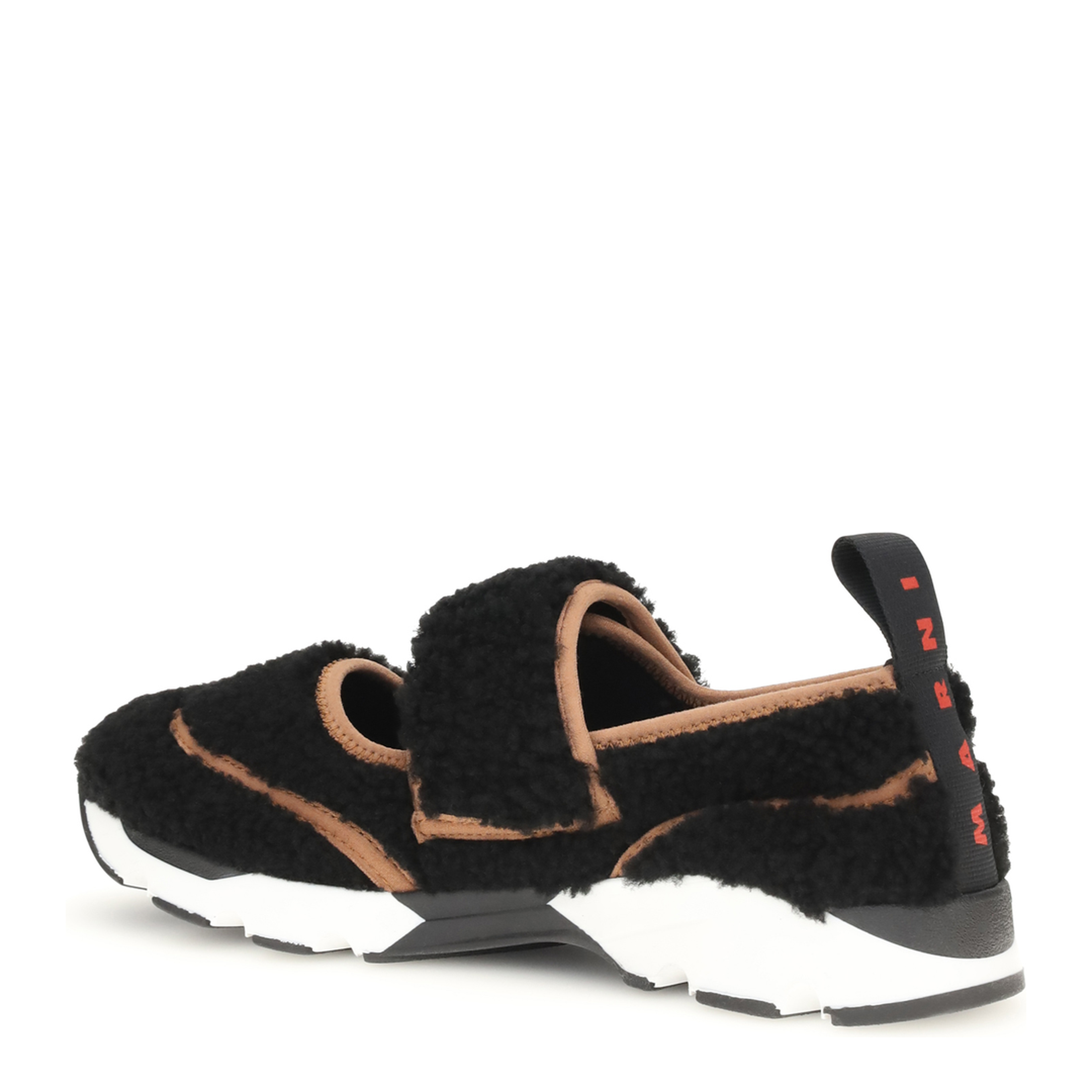 MAYFEYR - Marni - Mary Jane Shearling Sneakers - SNZW020602P9282