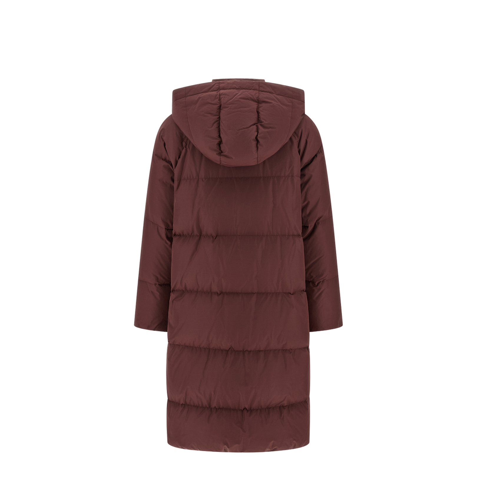 Shiny Zipper Pull Down Jacket