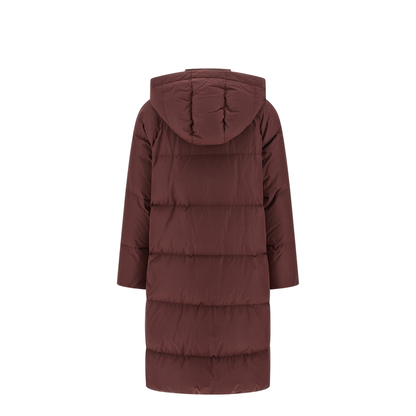 Shiny Zipper Pull Down Jacket